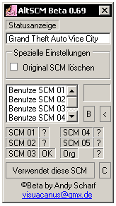 Alternate SCM Beta 0.69