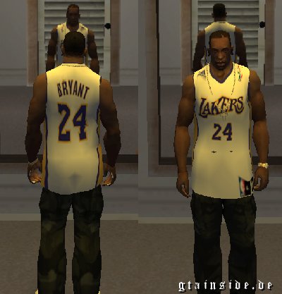lakers nba shirt gta