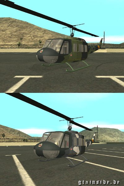 Bell UH-1D Slick Skins v.2