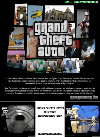 GTA Hungary Loadscreens Mod