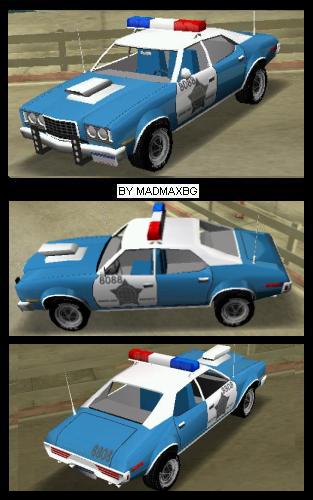 Ford LTD police car