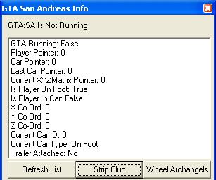 GTA San Andreas Info