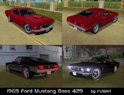 Gta 3 1969 Ford Mustang Boss 429 Mod Gtainside Com