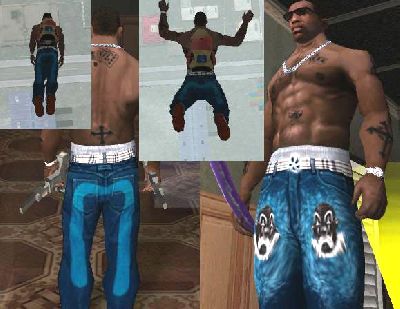 GTA San Andreas Remix-Evisu-Joker-Burberry Hose Mod - GTAinside.com