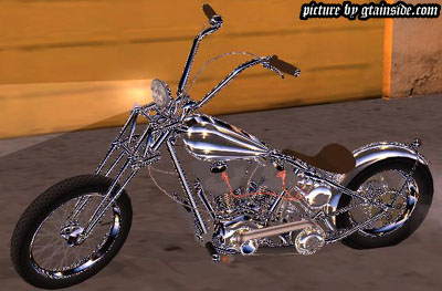 GTA San Andreas Harley Davidson Sholvehead Chopper v2 Mod 