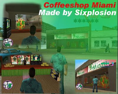 Sixplosion Miami Coffeeshop