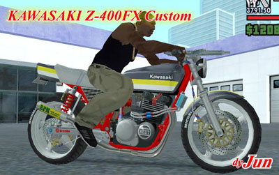 Kawasaki Z-400FX Custom