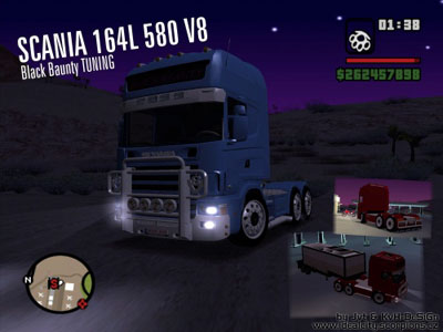 Scania 164L 580 V8 Tuning