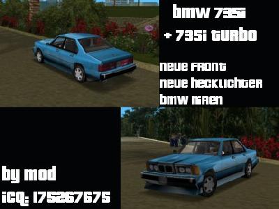 BMW 735i + 735 turbo