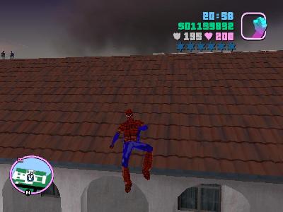 GTA Vice City Spiderman skin Mod - GTAinside.com
