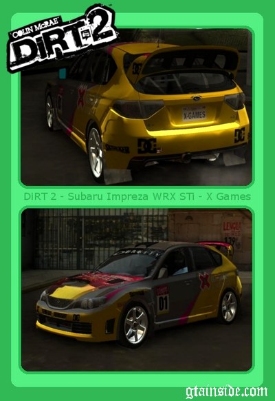 DiRT 2 Subaru Impreza WRX STi - X GAMES America