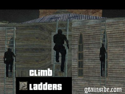 How to Climb a Ladder in Gta San Andreas 