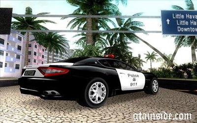 Maserati Granturismo Police