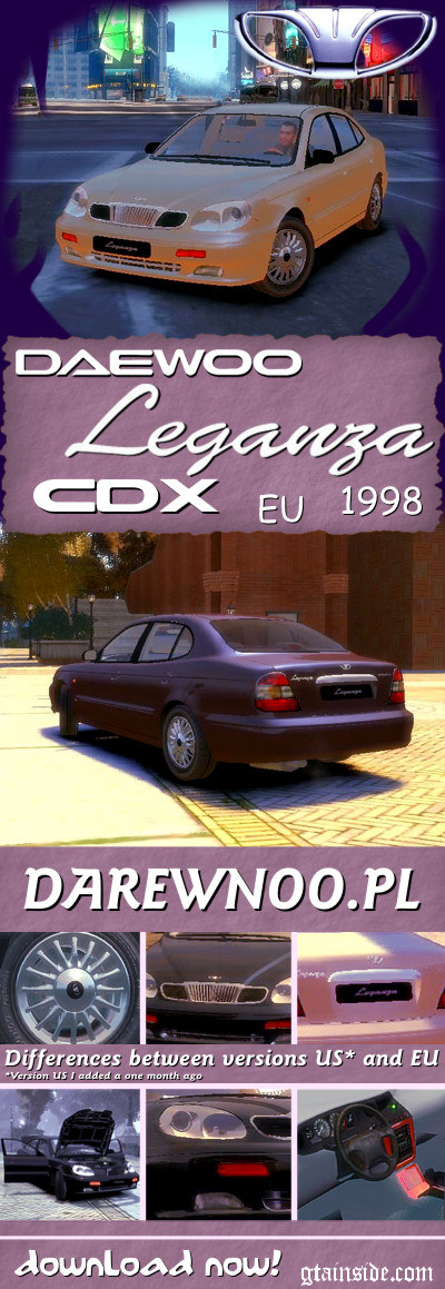 1998 Daewoo Leganza CDX EU