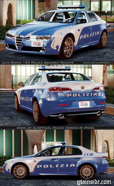 Alfa Romeo 159 Polizia Squadra Volante