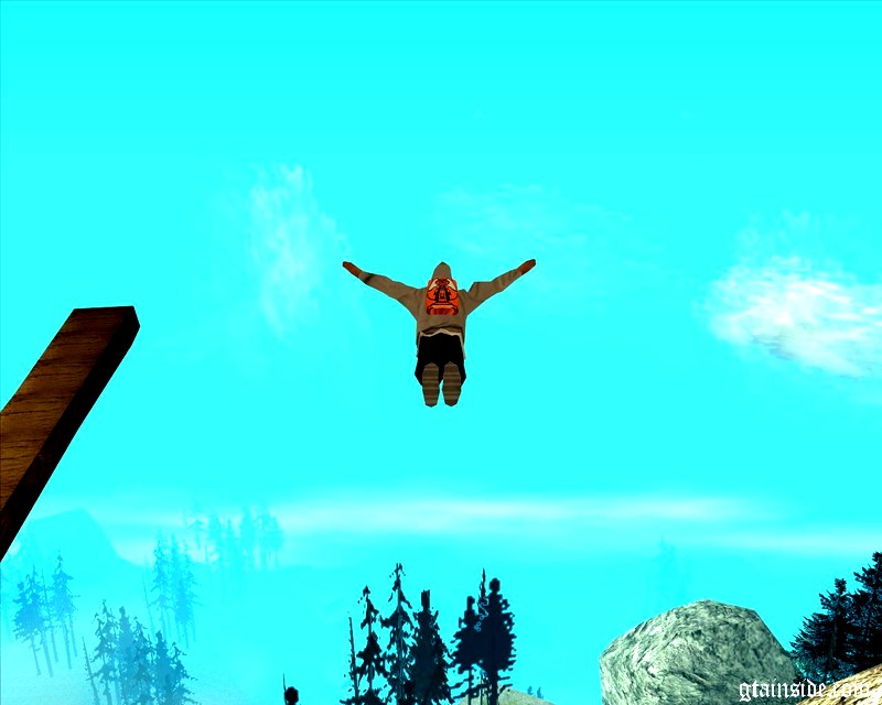 GTA San Andreas .E. Jumping Animations Mod 