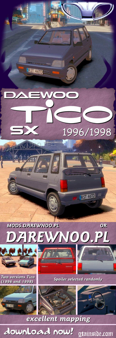 1996/98 Daewoo Tico SX