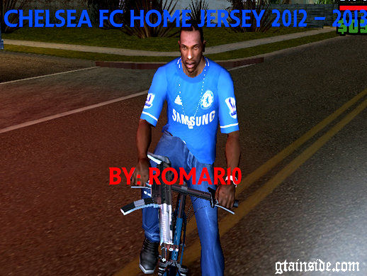 Chelsea FC 12-13 Home Jersey