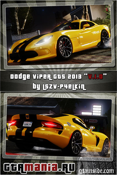 2013 Dodge Viper GTS v1.0