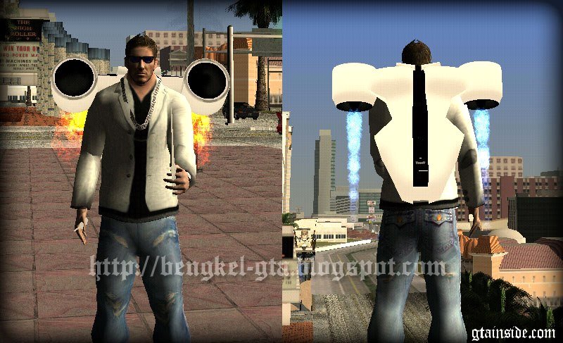 GTA San Andreas Remastered - O JETPACK 