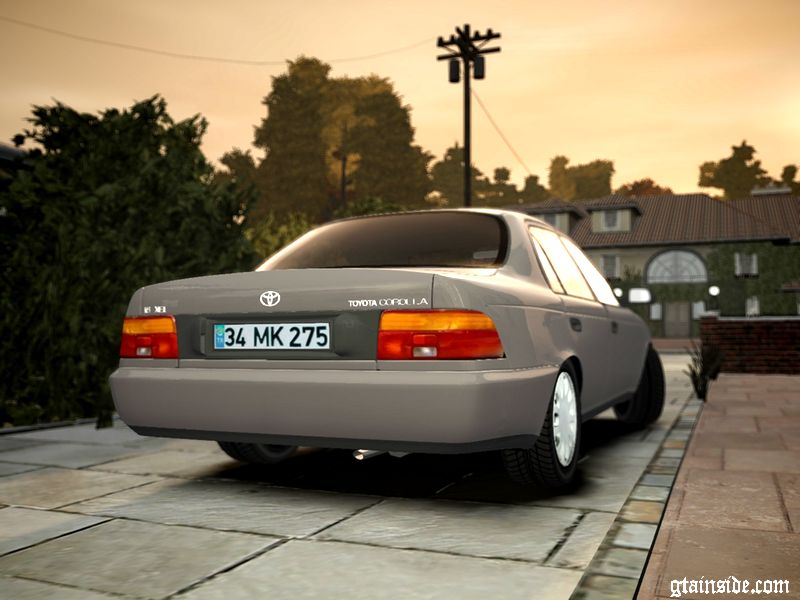 GTA 4 Toyota Corolla 1.6 XE Mod - GTAinside.com