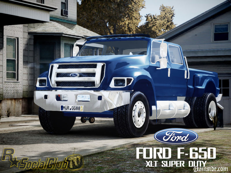 GTA 4 Ford F650 XLT Superduty Mod