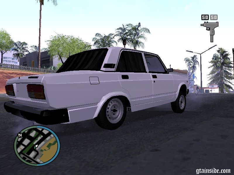 Vaz 2107 Para Gta San Andreas E61