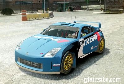 Nissan 350Z Rally Car DiRT2