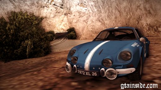 Renault Alpine A110 1600S Rally