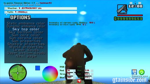 In-game Timecyc Editor 1.8