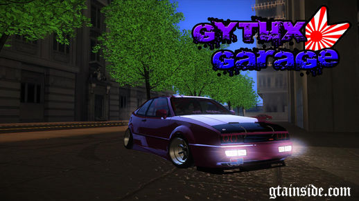 VW Corrado Purple Style Tune