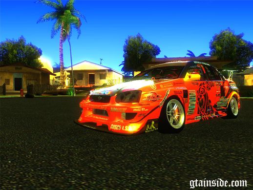 Subaru Impreza WRX Team Orange