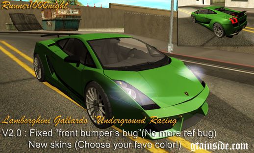 Underground Racing Lamborghini Gallardo V2.0