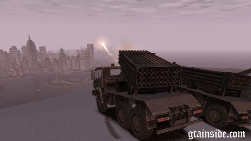 BM-23 Multi Missile Launcher