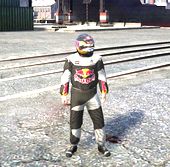 Redbull Mad Mike Suit for Niko NFS SHIFT 2