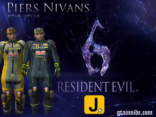 Piers Nivans Mercenaries Resident Evil 6 