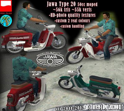 Jawa Type 20 50cc Moped
