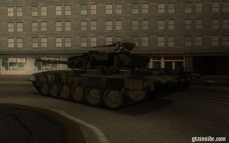 Tanque t-90 para GTA San Andreas