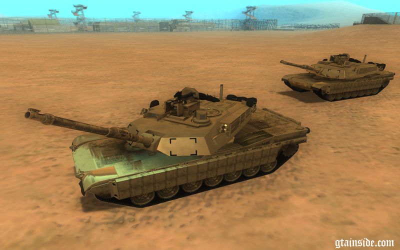 Gta San Andreas M1a2 Abrams With Interior Mod Gtainside Com