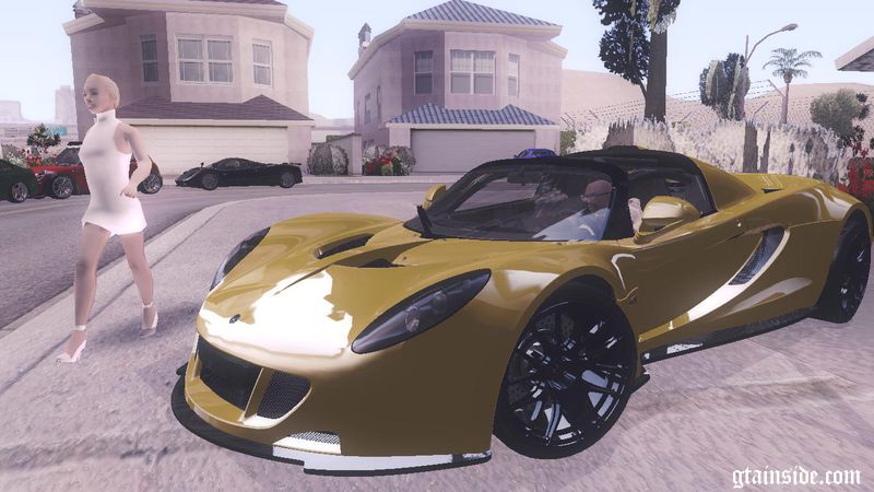 Gta San Andreas Hennessey Venom Gt Spyder Mod Gtainside Com