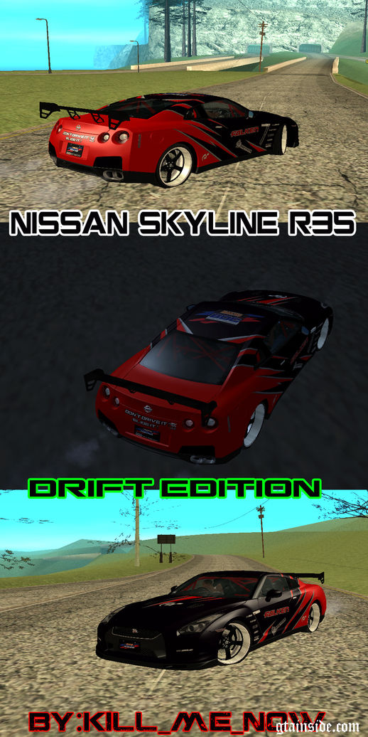 Nissan Skyline R35 Drift Tune