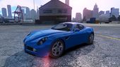 Alfa Romeo 8c stock NFS SHIFT 2