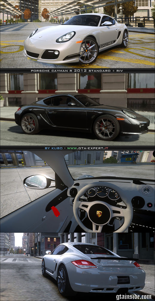 Porsche Cayman R 2012 + RIV 