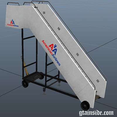 Airport Cargoboxes and Stairs