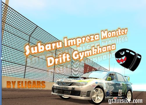 Subaru Impreza Monster Drift Gymkhana 