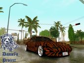 Mazda MX5 Miata 1995 Tiger Paint Job [ImVehLM]
