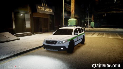 Skoda Octavia Scout Lithuanian Police [ELS]