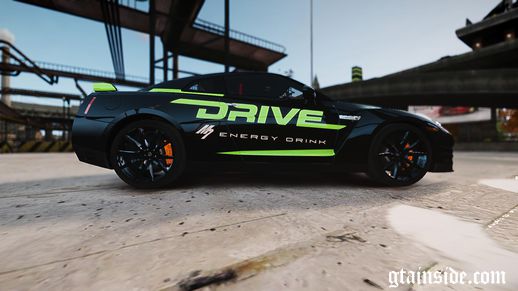 Nissan GT-R Black Edition - Drive Energy Drink Paintjob