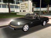 1986 Alfa Romeo Spider (with Halibrand Sprint II rim)