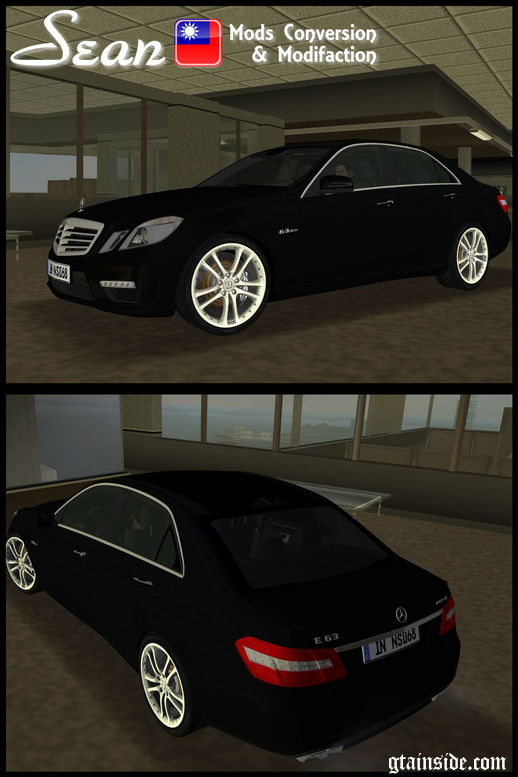 Mercedes-Benz E63 AMG (with Brabus Monoblock S rim)